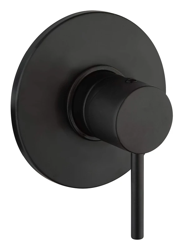 Paini - Cox 78YO690TC Built-in Single Lever Bathroom Mixer Tap for Shower in brass, MATT BLACK finishes