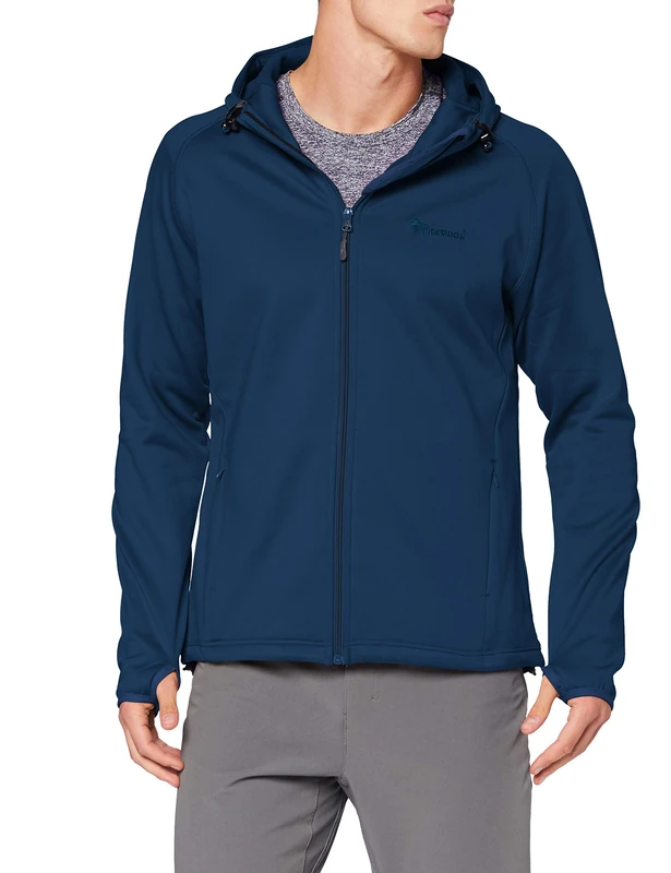 Pinewood Himalaya Activ Men's Sweat Jacket, mens, Jacket, 1-57730349006, Dark Dive, M - Image 1