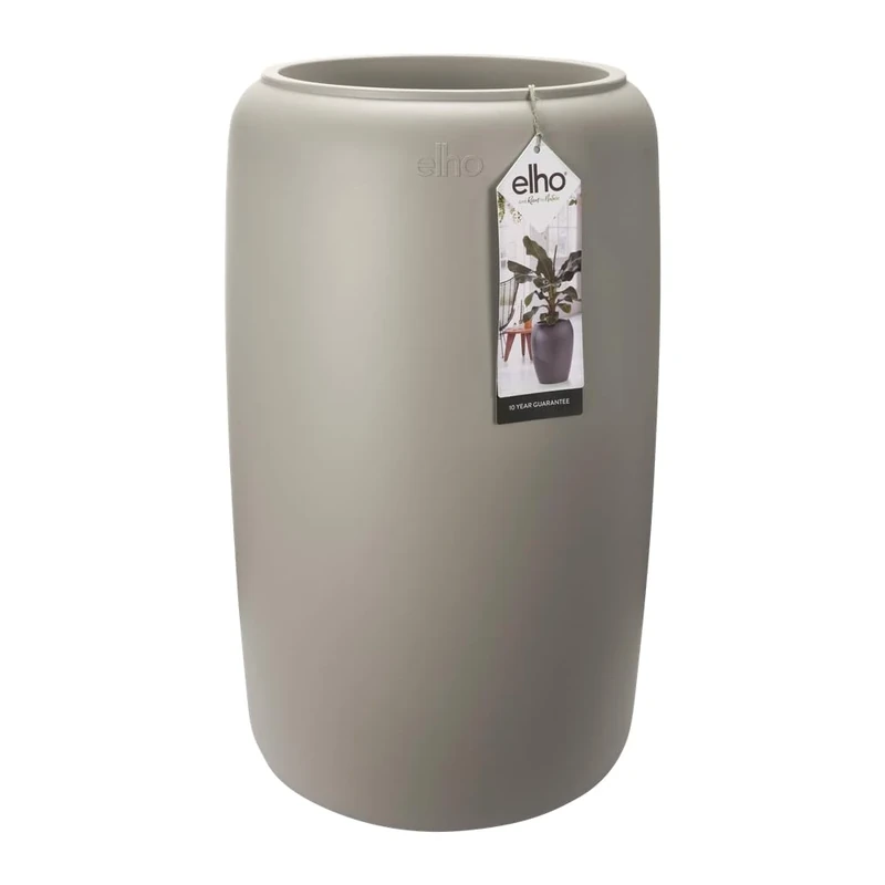 Elho Pure Beads Planter, Balanced Beige, 40 cm