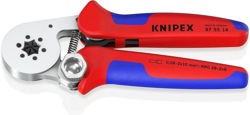 KNIPEX 97 55 14 Crimping Pliers - 0.08-16 mm2 Ferrule Tool