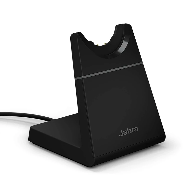 Jabra Evolve2 65 Desk Stand – USB-A Headset Charging Stand – Black