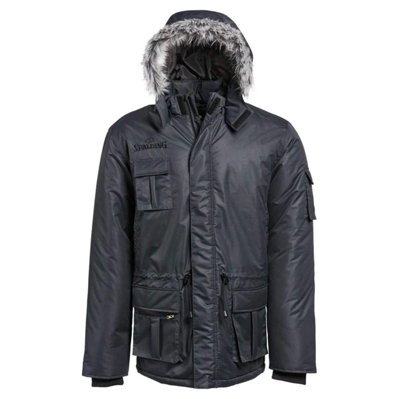 Spalding Winter jacket-300216901 Men's Softshell Jacket - anthra, L - Image 1