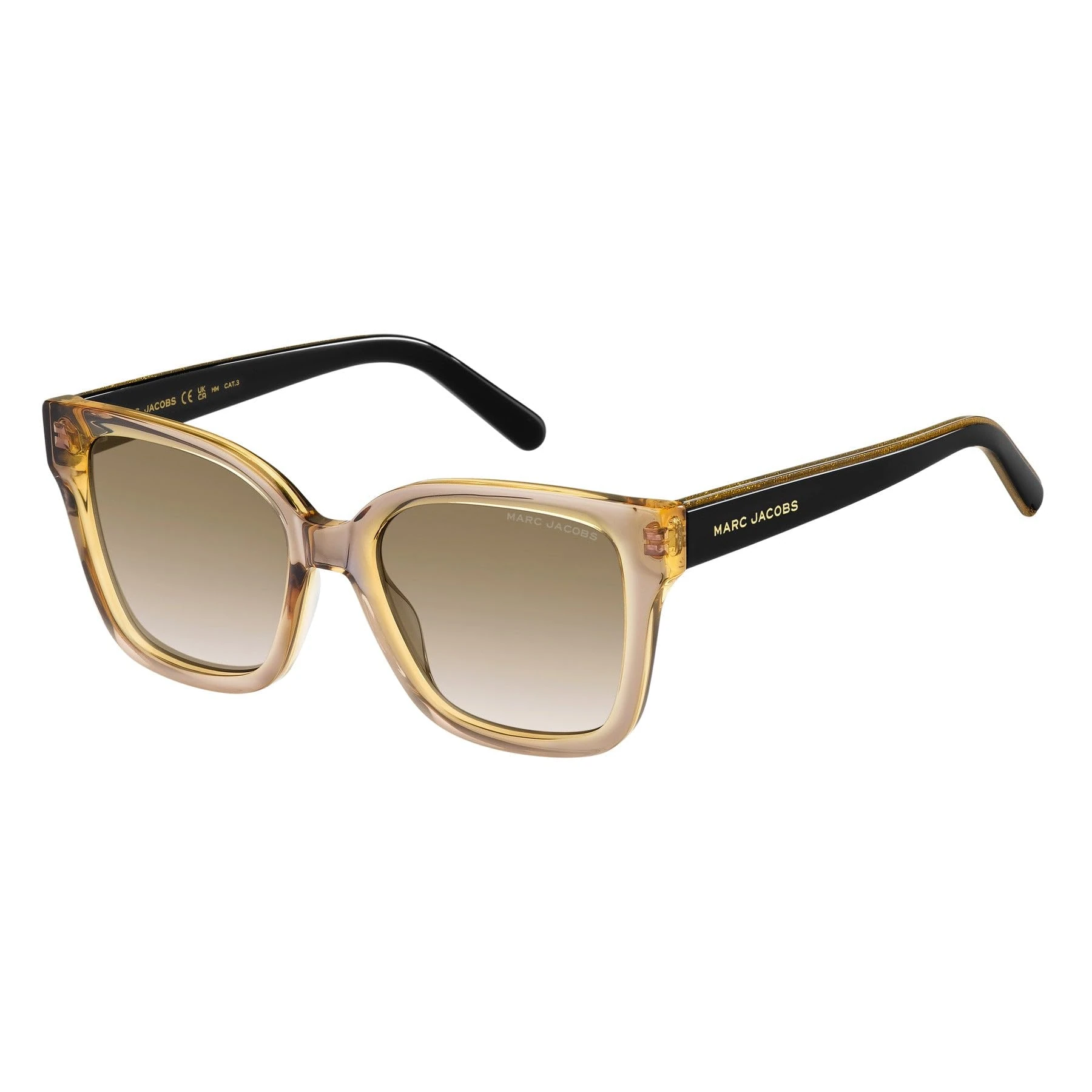 Marc Jacobs Marc 458/s 09Q/HA BROWN Sunglasses Women's Acetate, Standard, 53