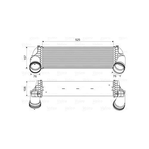 Valeo Intercooler, Engine Cooling 818562
