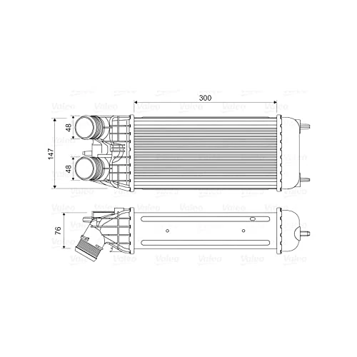 Valeo Intercooler, Engine Cooling 818547