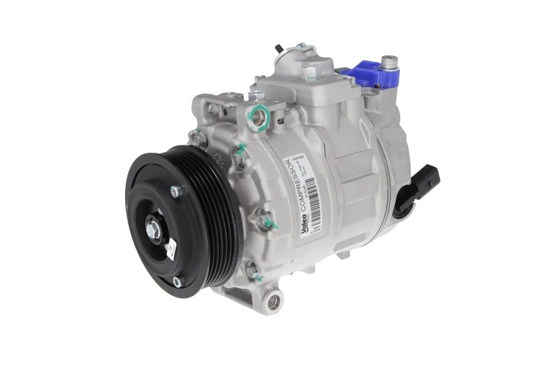 Valeo Compressor, Air Conditioning, Prefilled with Oil, 813248