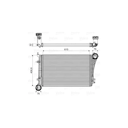 Valeo Intercooler, Engine Cooling 818675