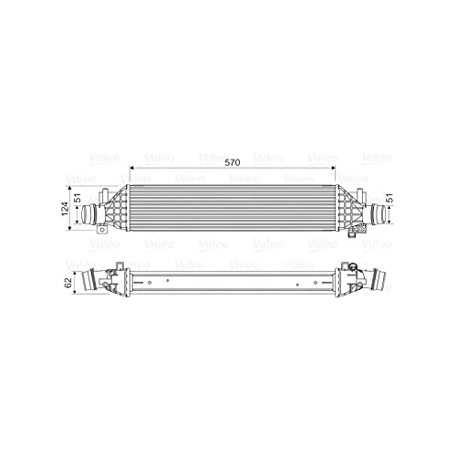 Valeo Intercooler, Engine Cooling 818629