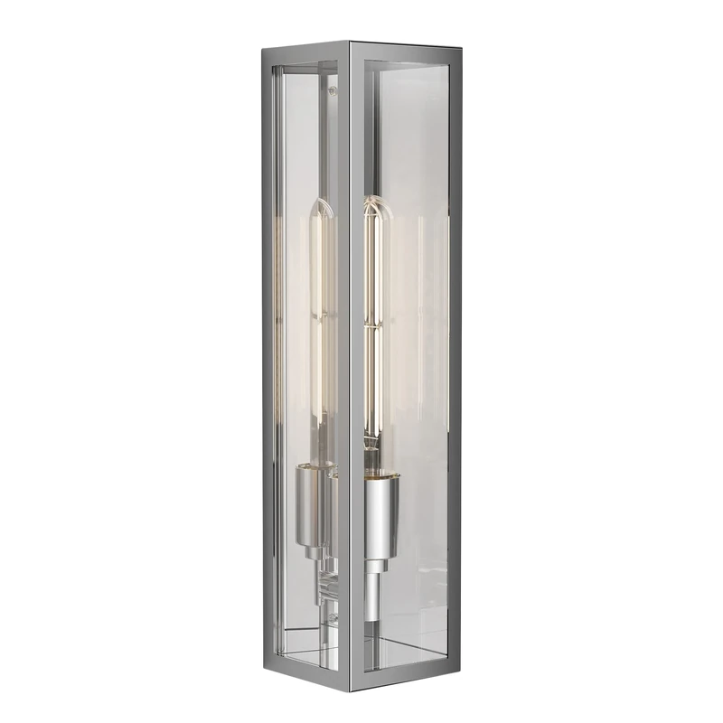 Astro Harvard Wall Polished Stainless Steel Wall Light LED E27/ES 1402008