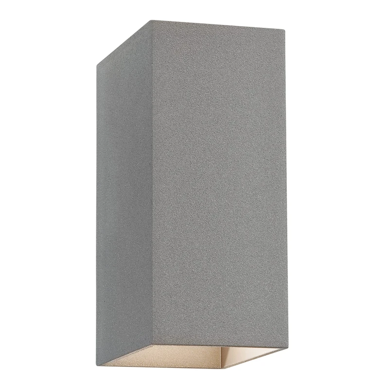 Astro Exterior Wall Light, Aluminium, 6 W, Textured Grey