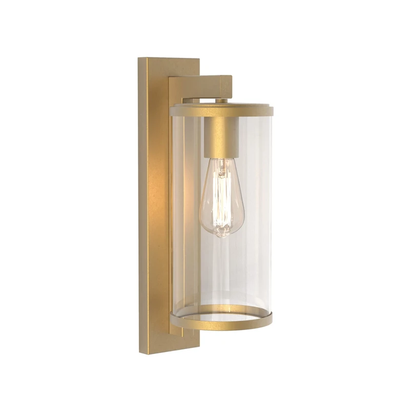 Astro Exterior Wall Light, Stainless Steel, 60 W, Antique Brass