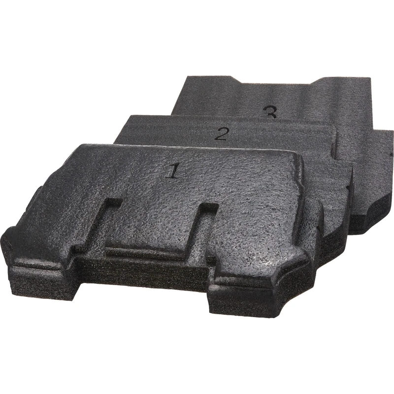 Milwaukee PACKOUT (TM) 4932471927 Adjustable Foam Insert for Trolley Suitcase Red