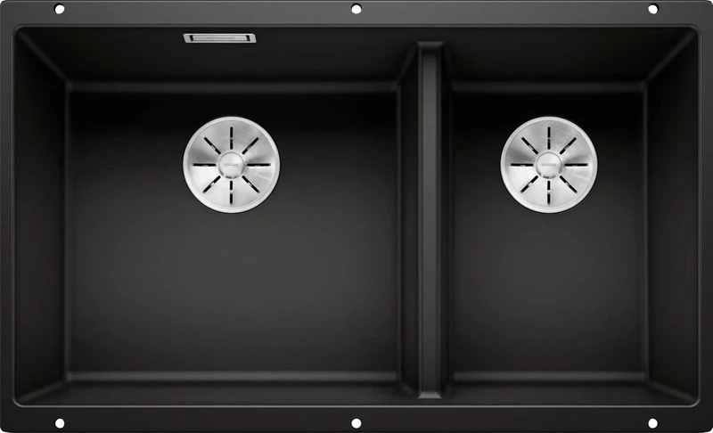 BLANCO 525991 SUBLINE 430/270-U Kitchen Sink, Black, 430 mm/270 mm - Basin Left