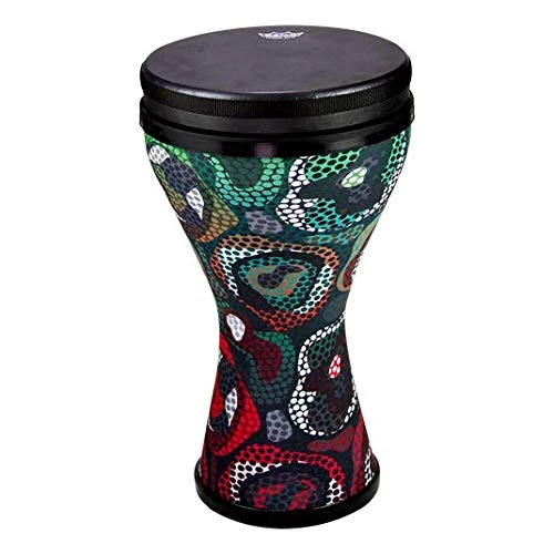 Remo World Percussion Doumbek Festival Tribal Green DK-2510-68