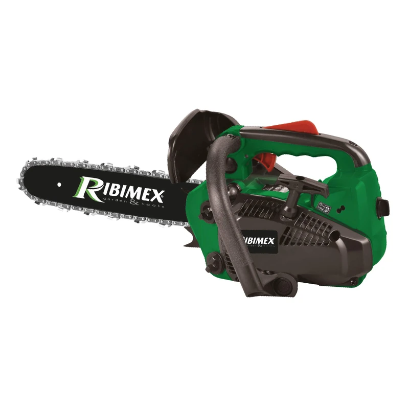 Ribimex PRTRT301 Nitro Chainsaw 25 CC, Green