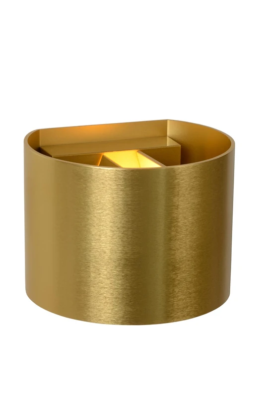 LUCIDE XIO Wall Light - Matt Gold/Brass - Dimmable LED G9