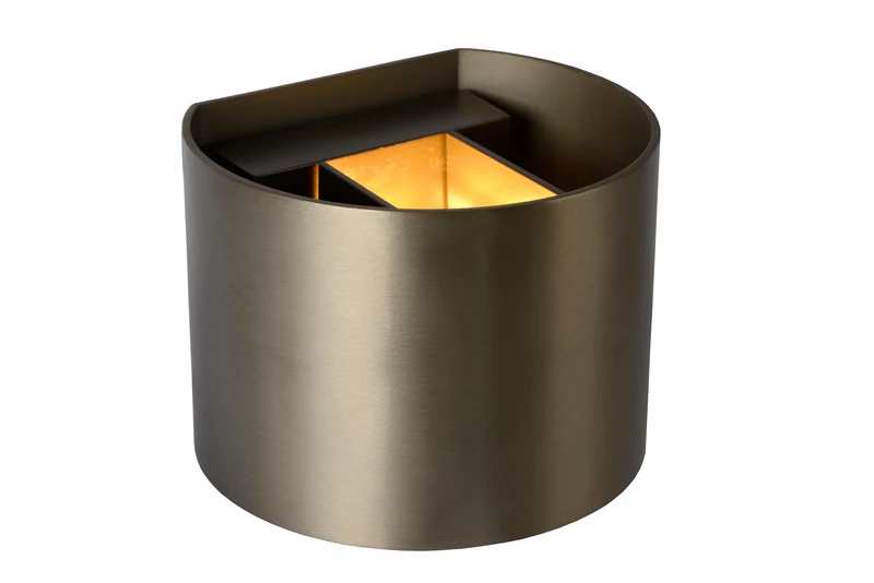 LUCIDE XIO - Wall Light - LED Dim. - G9-1x3,5W 2700K - Adjustable Beam Angle - Rust Brown
