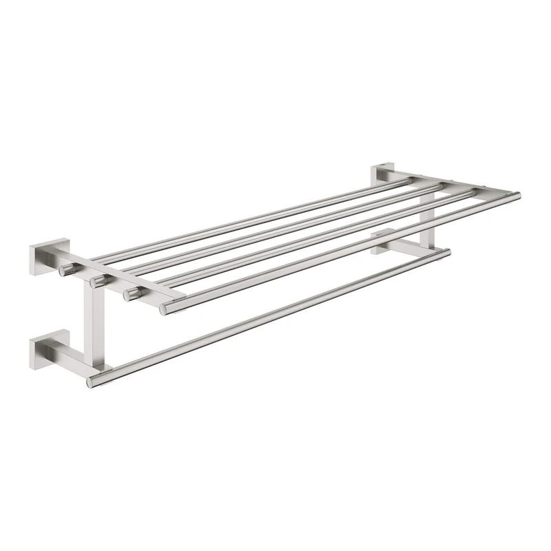 GROHE Essentials Cube New Multi-Towel Rack Supersteel 40512DC1