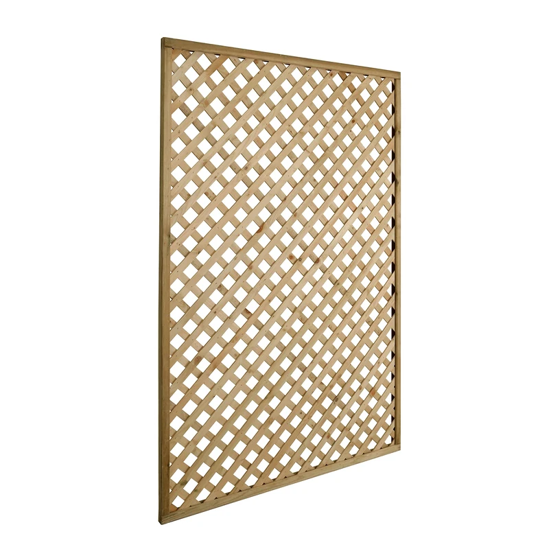 Forest Garden Rosemore Lattice, 180 x 120cm, Pack of 4