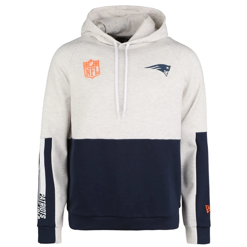 New Era NFL Colour Block Hoody Neepat Whg Sweatshirt, Unisex Adult, Pastel Purple, XSS