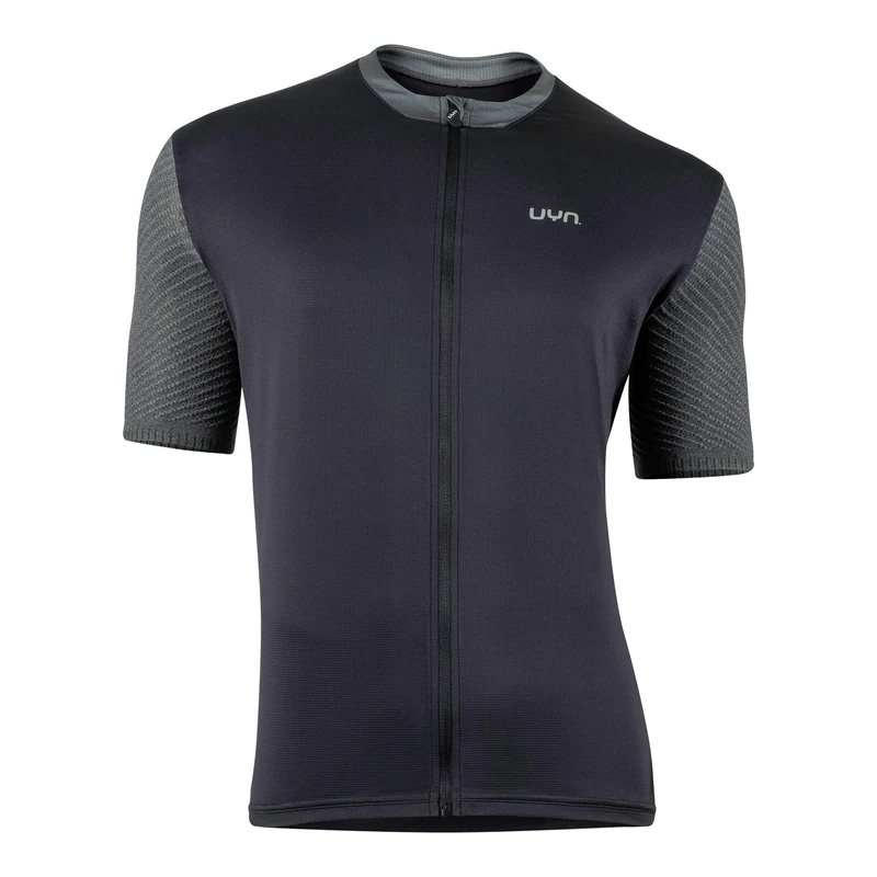 UYN Activyon Mtb Man Full Zip Shirt Short Sleeves Jerseys - Black, M