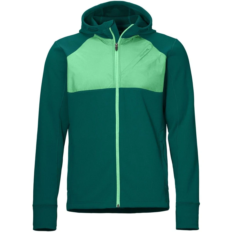 Marmot Hanging Rock Hoody Men's Hooded Sweats - Botanical Garden/Kelly Green, XX-Large - Image 1