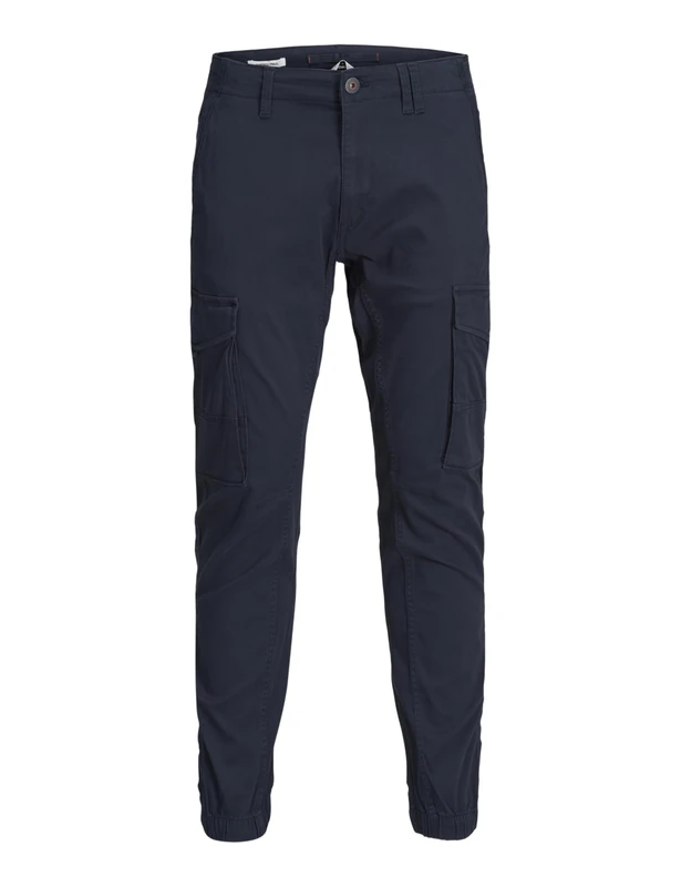 Jack & Jones Men's Jjipaul Jjflake Akm 542 Navy Cargo Trousers