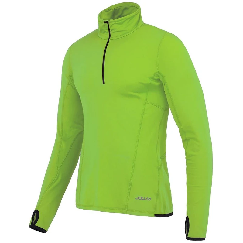 Joluvi Unisex Unkas Segunda Capa Manga Larga Top Blouses, neon Green, XS - Image 1