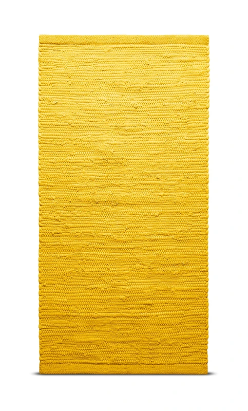 RUG SOLID, Cotton Rug, Raincoat Yellow, 170 x 240 cm - Image 1