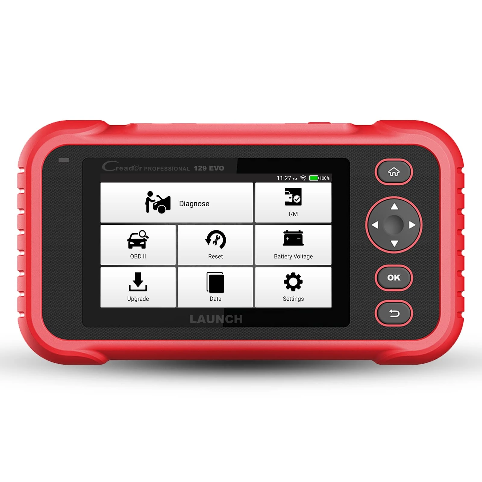 LAUNCH OBD2 Scanner CRP129 EVO OBD2 ABS SRS Engine Automatic Transmission Car Diagnostic Tool, with 8 Service Functions,Lifetime Free Update, Auto VIN, Battery Test