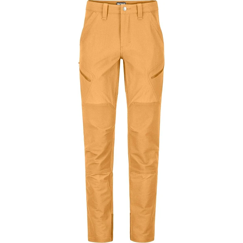 Marmot Herren Highland Pant Trekkinghose Softshell Funktionshose, Wasserabweisend, Orange (Scotch), 32S - Image 1