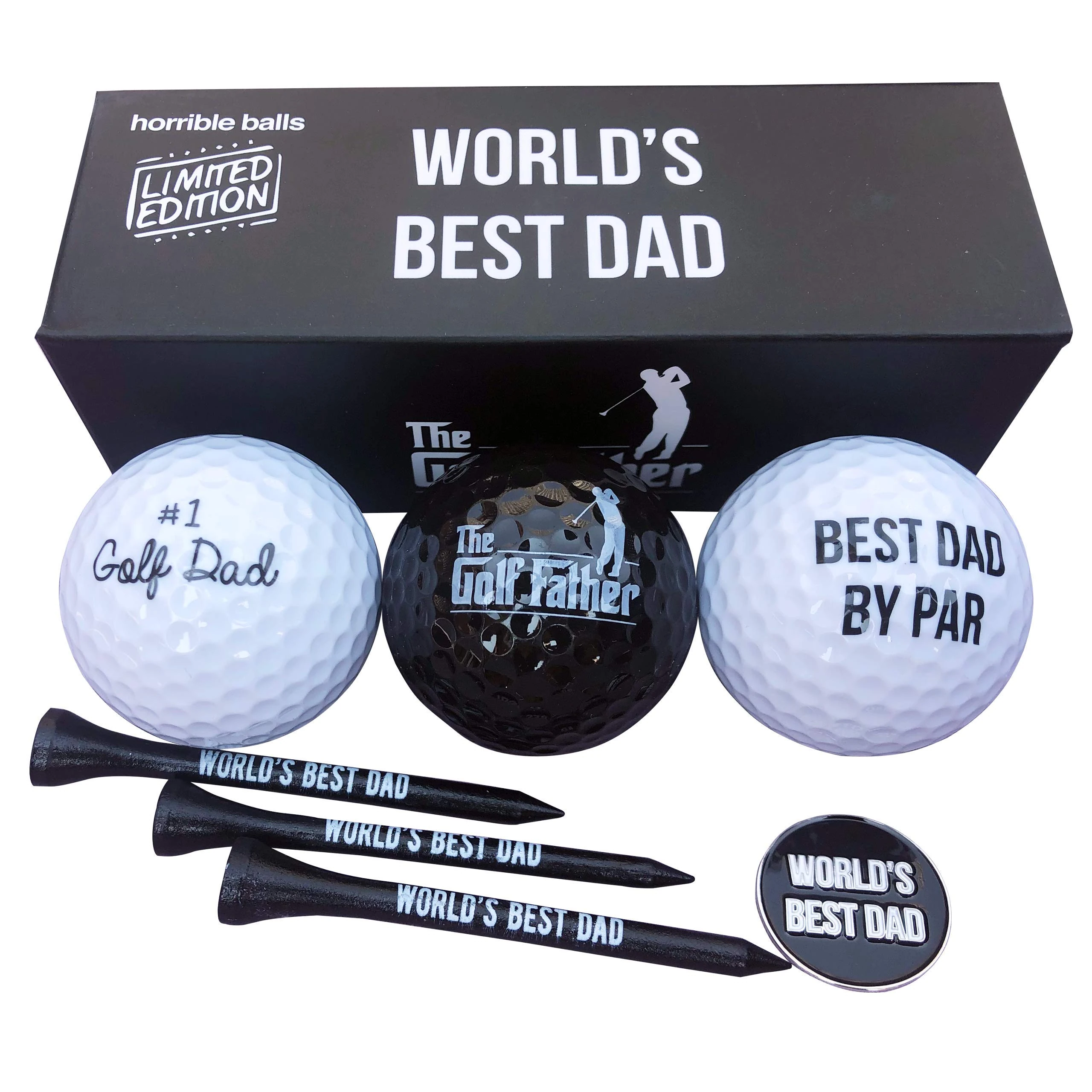 Golf Funny Gift Sets- Funny Gag Novelty Present For Him For Golfers (Golf Dad Set)