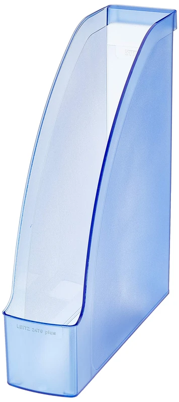 Leitz Plus 24760034 Magazine File Set of 6 Frosted Blue