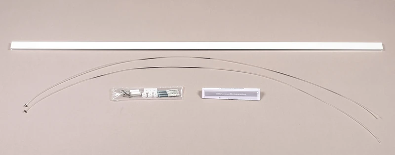 walther design Photo Frames, White, 2x 39.5 inch (5x100 cm) - Image 1