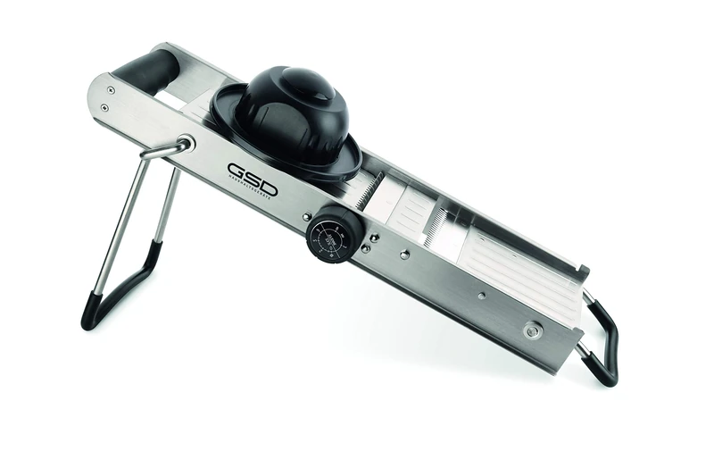 GSD Profi Mandoline aus Edelstahl 30060, Stainless Steel Plastic, metal