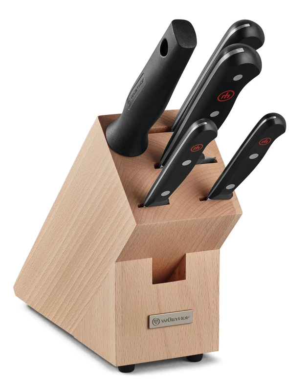 Wüsthof Gourmet 5-Piece Knife Block Set