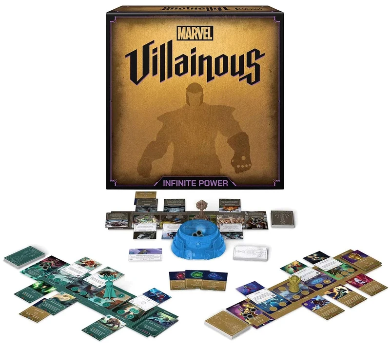 Ravensburger Marvel Villainous: Infinite Power Strategy Board Game - 2-5 Players, Ages 12+