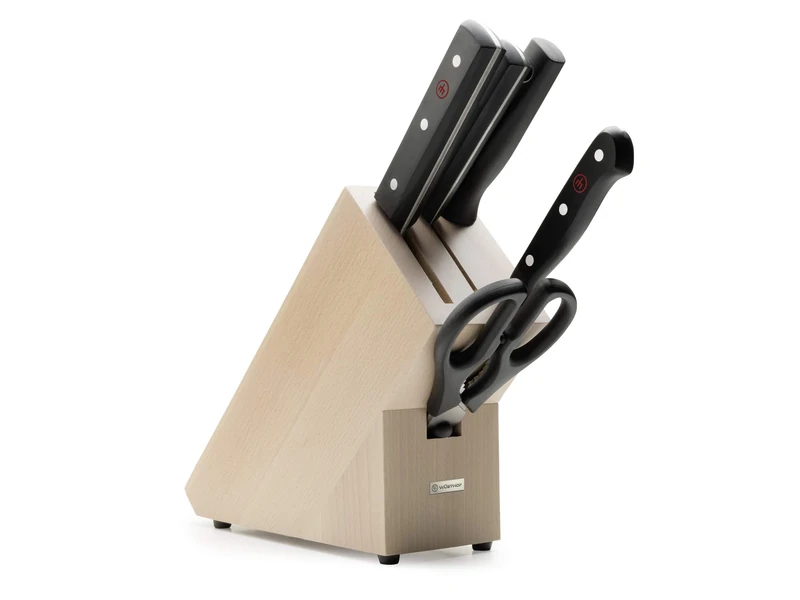 Wüsthof Gourmet 5-Piece Knife Block Set