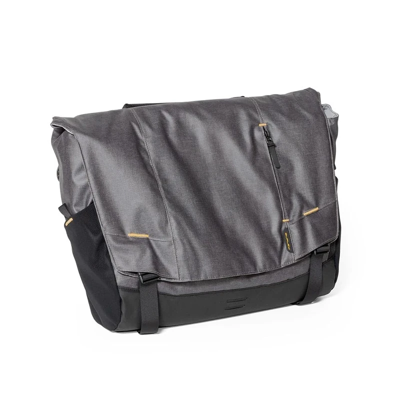 Burley Transit Messenger Bag, One Size, Heathered Charcoal