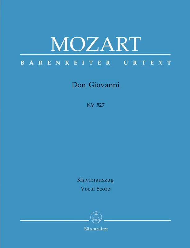 Don Giovanni K.527 (Vocal Score)