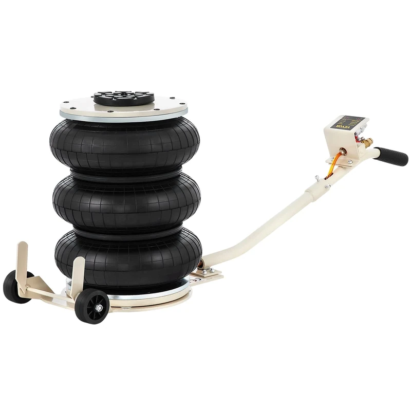 VEVOR Air jack pneumatic jacks 5 ton / 11023 lbs Pneumatic Car Jack 165mm/6.5-400mm/16 inches Air Bag Car Jack, Ultra Fast 5 Second Inflatable Lifter