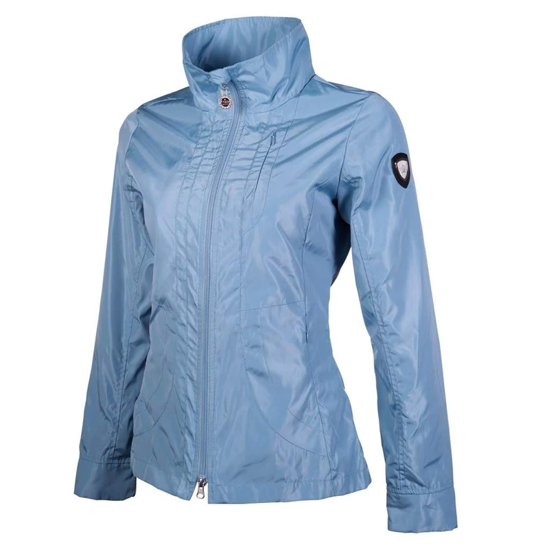 HKM Women's Elemento Riding Jacket, Pigeon Blue, XXL