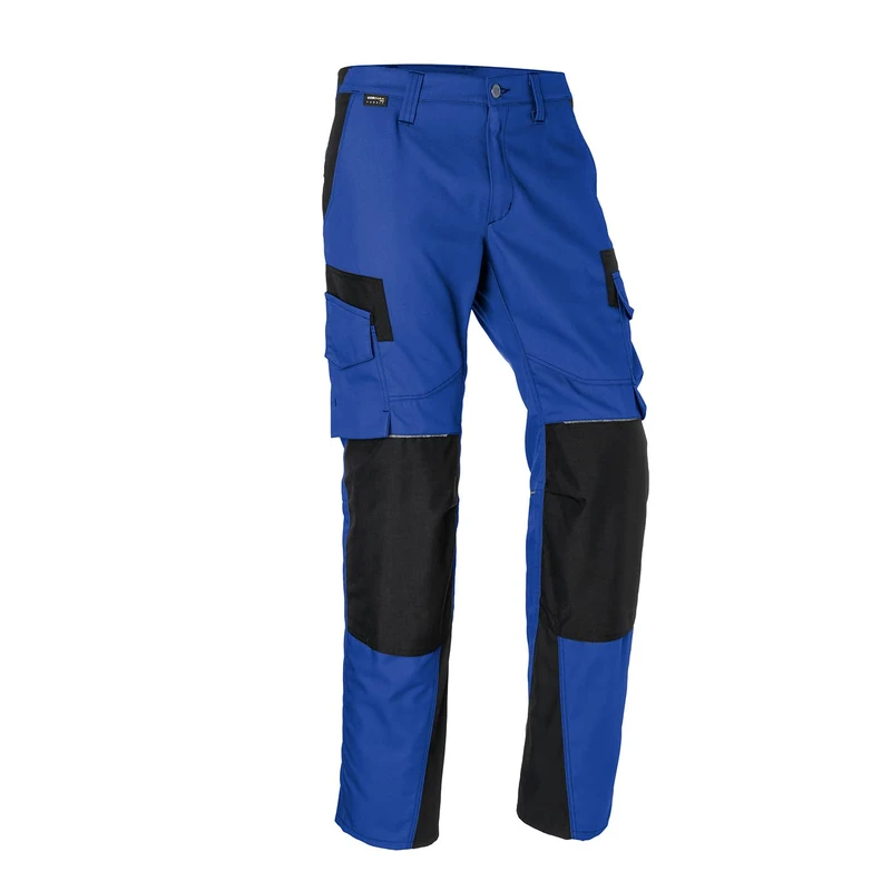 KÜBLER Workwear Women's Trouser, Cornflower Blue/Black, 30
