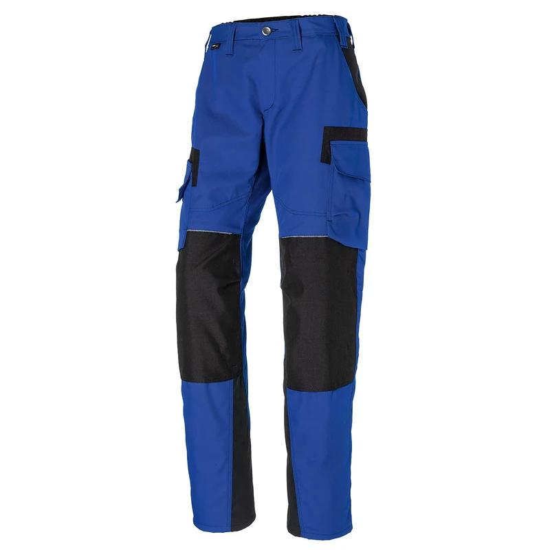 KÜBLER Workwear Women's Trousers, Cornflower Blue/Black, 42
