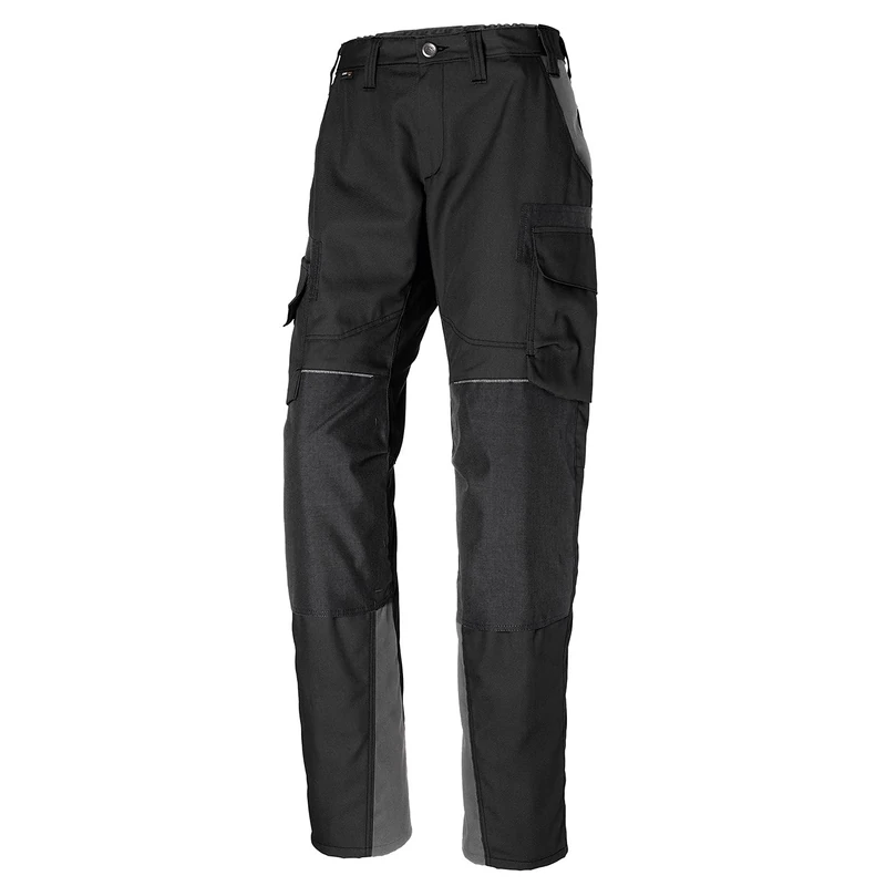KÜBLER Workwear Women's Hose Trouser, Black/Charcoal, 52