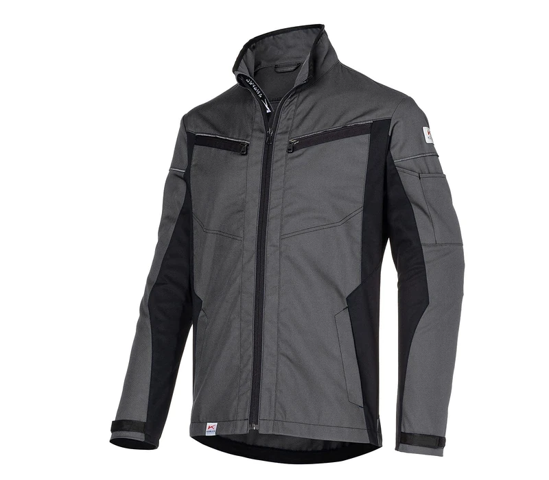 KÜBLER Workwear Men's Jacke Jacket, Gray, 4XL