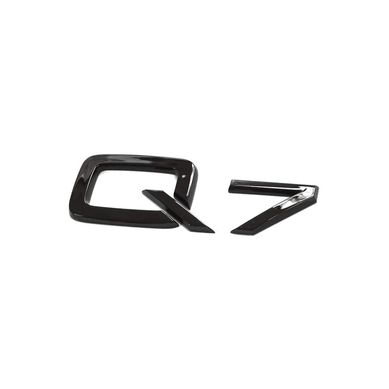 Audi 4M0071803 Lettering Q7 Black Tuning Exclusive Black Edition Emblem Sticker