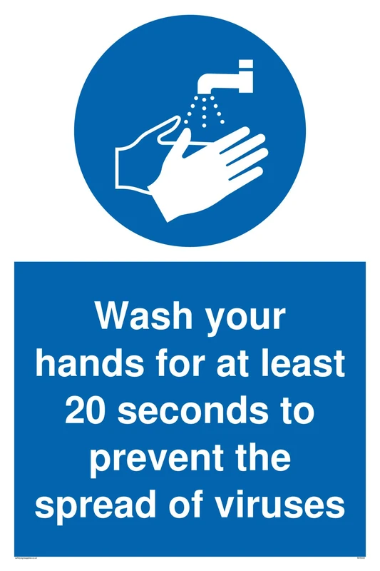 Please use hand sanitiser sign - Plastic Rigid 3mm