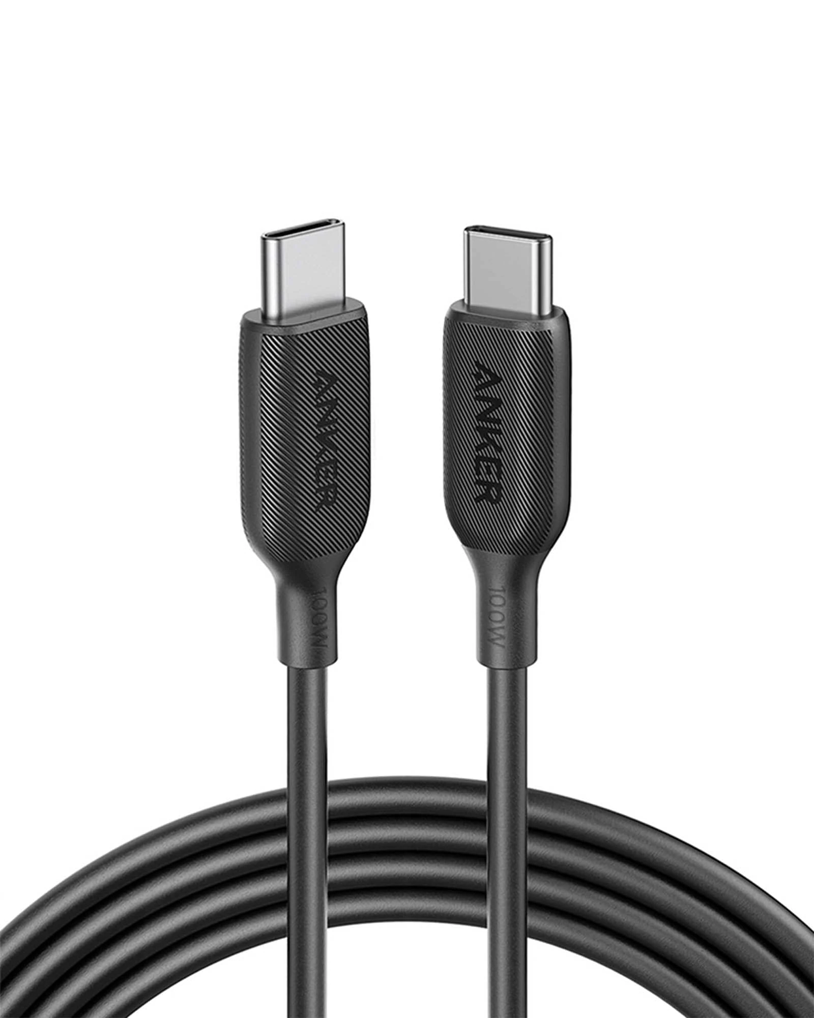 Anker USB C Cable 100W 6ft, Powerline III USB C to USB C Charger Cable 2.0, Type C Charging Cable for MacBook Pro, iPhone 17/16/15, iPad Pro, Samsung Galaxy,and More (Black)