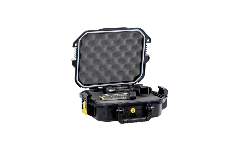 Plano All Weather 2 Single-Pistol Case,Protective Case: Ultimate Pistole, Drone, Camera, Lens, Tool and Flight Case - IP66 Waterproof, Dustproof, Shock Resistant and Customizable Foam Inserts - Image 1